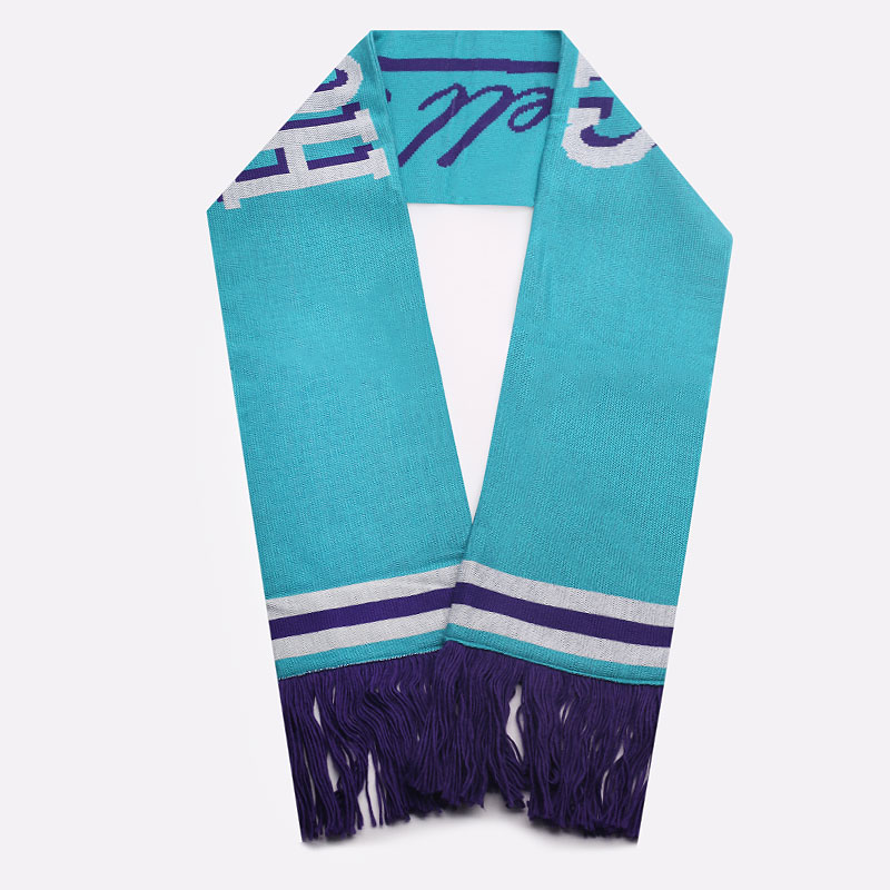  голубой шарф Mitchell and ness NBA Scarf S164ZTEAL - цена, описание, фото 1